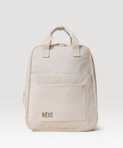 The Expandable Backpack in Beige