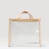 The Stadium Tote in Beige