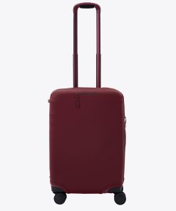 The Carry-On Luggage Cover in Burgundy