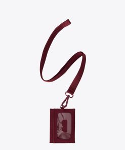 The ID Card Holder in Burgundy