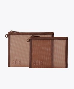 The Mesh Pouch Duo in Maple