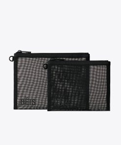 The Mesh Pouch Duo in Black