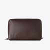 The Medium Cosmetic Pouch in Espresso
