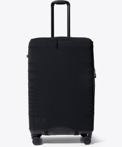 The Hybrid Check-In Luggage Cover in Black