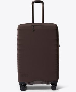 The Hybrid Check-In Luggage Cover in Espresso