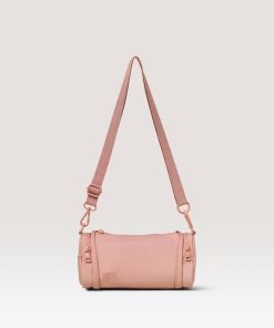 The Expandable Crossbody Charm in Atlas Pink