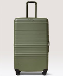 The Large Check-In Roller in Olive