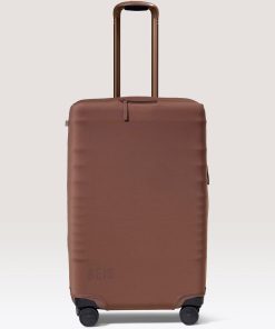 The Medium Check-In Luggage Cover in Maple