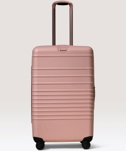 The Medium Check-In Roller in Atlas Pink