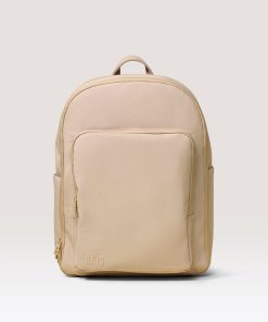 The Travel Backpack in Beige