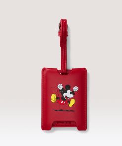 The Disney Luggage Tag in Mickey Mouse Red