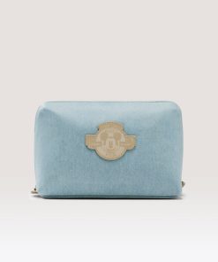 The Disney Medium Cosmetic Pouch in Blue Jeans