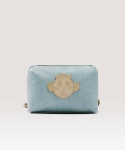 The Disney Small Cosmetic Pouch in Blue Jeans