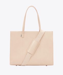 The Large Work Tote in Beige